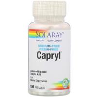 Solaray Capryl sustained release 100vcaps