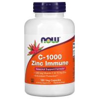 NOW C-1000 Zinc Immune 180vcaps