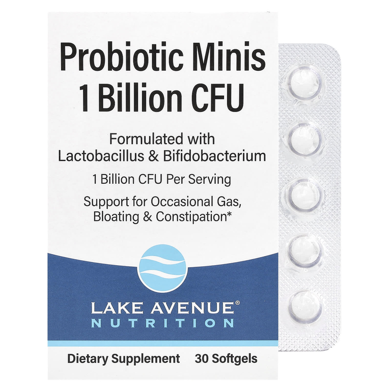 Lake Avenue Probiotic Minis 1 Billion CFU 30 mini softgels