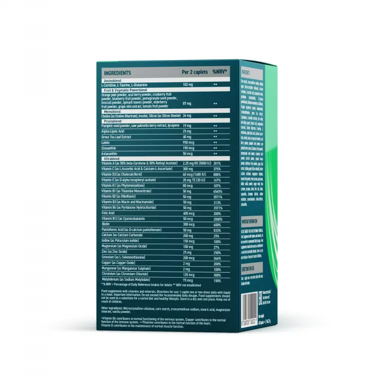 UESUPPS Men Multivitamin Ultra Energy 60caplets