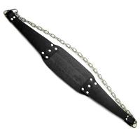 MD Ремень кожаный для тяги с цепью (широкий)