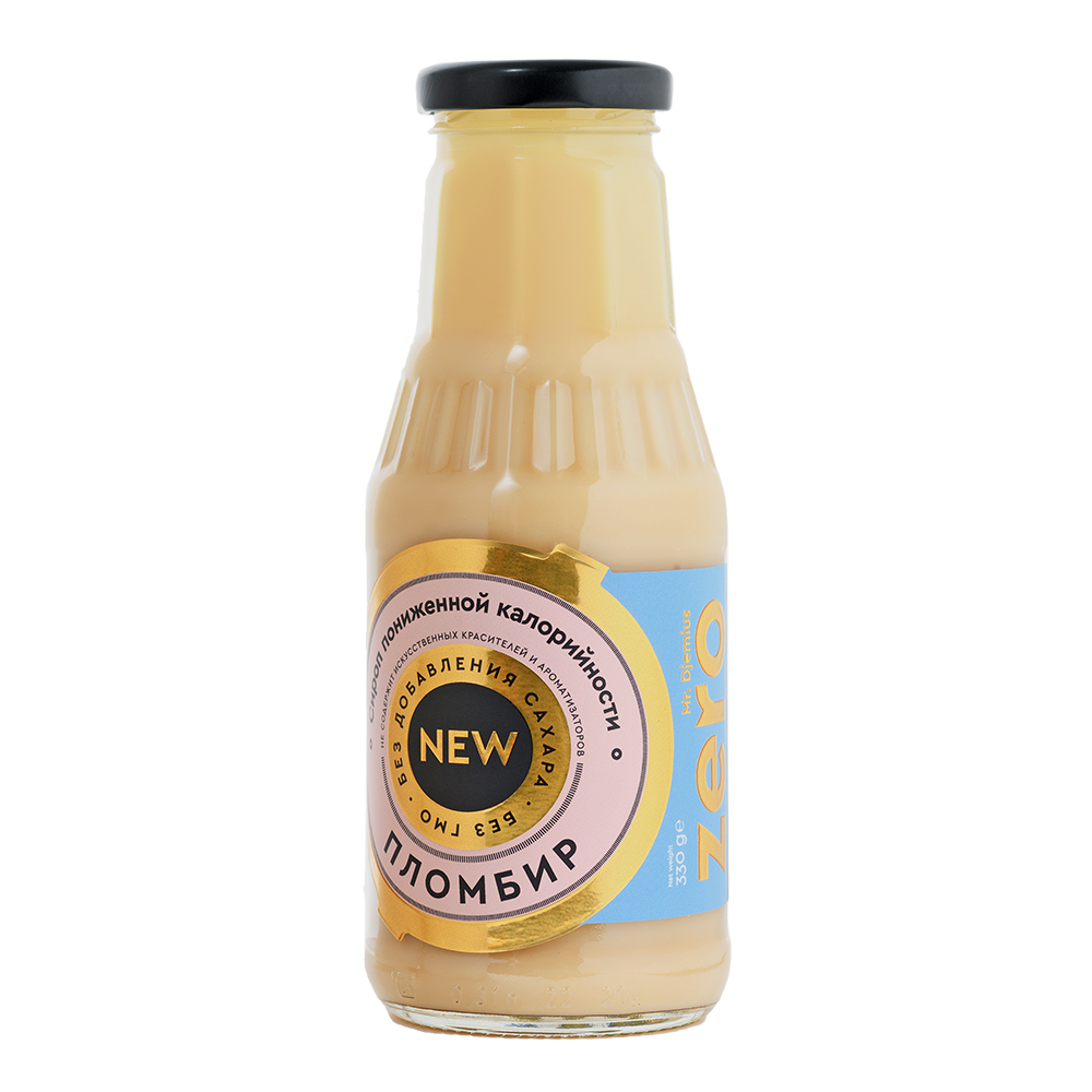 Mr.Djemius Zero Сиропы молочные (Пломбир) 330ml