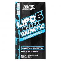 Nutrex Lipo-6 Black Diuretic 80black-caps