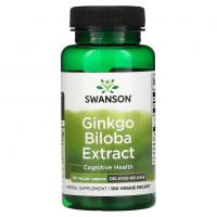 Swanson Ginkgo Biloba Extract 120mg 100vcaps
