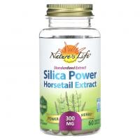 Nature's Life Silica Power Экстракт хвоща 300mg 60vcaps 