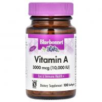 Bluebonnet Nutrition Vitamin A 3000mcg 100softgels