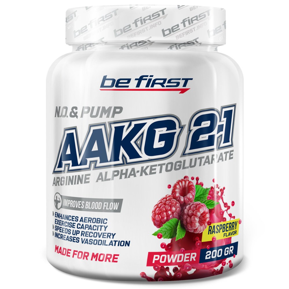 Be First Arginine AKG 2:1 200g Малина