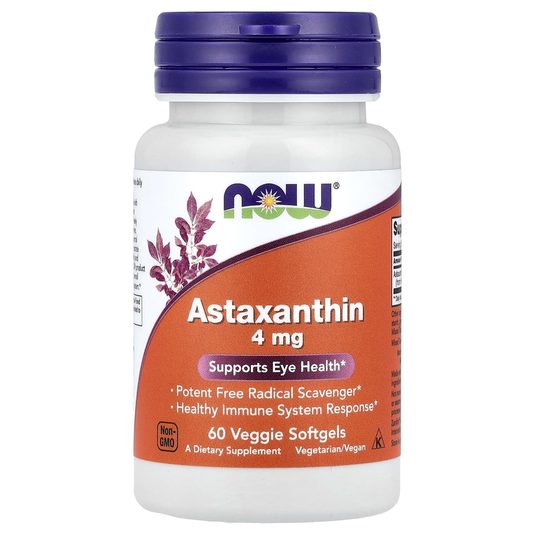 NOW Astaxanthin 4mg 60caps