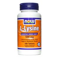 NOW L-Lysine 500mg 100tabs