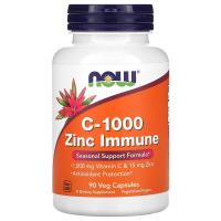 NOW C-1000 Zinc Immune 90vcaps