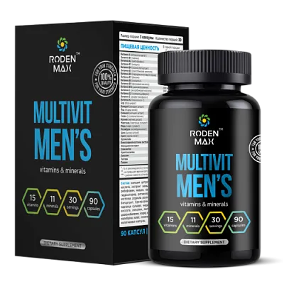 Roden Max Multivit Men's 90caps