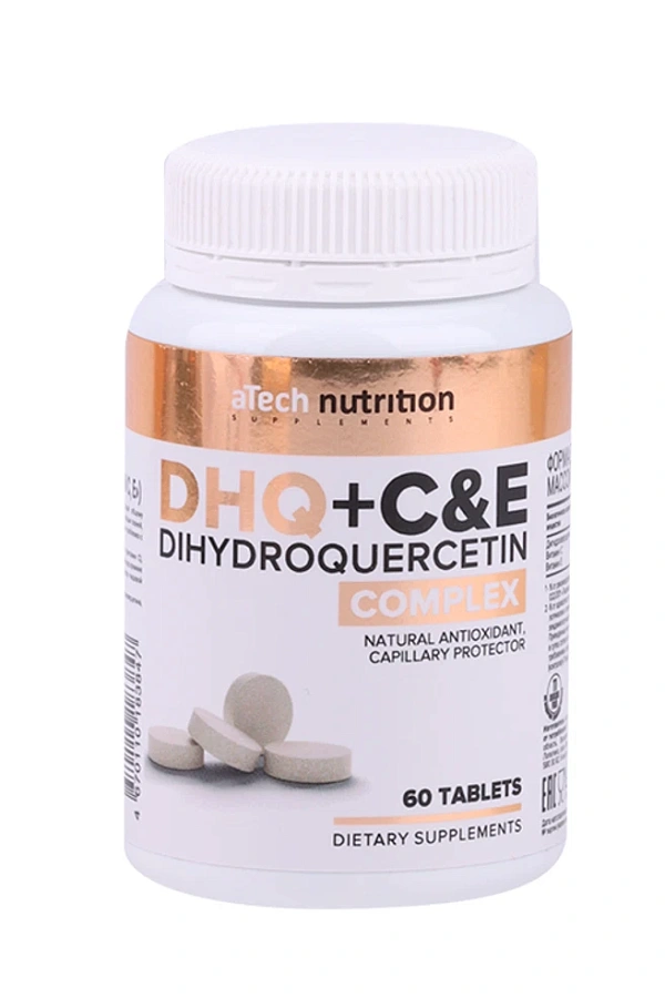 aTech nutrition Дигидрокверцитин с витаминами С,Е 300mg 60tabs