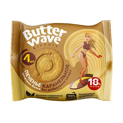 Mr.Djemius Протеиновое печенье Butter Wave 36g
