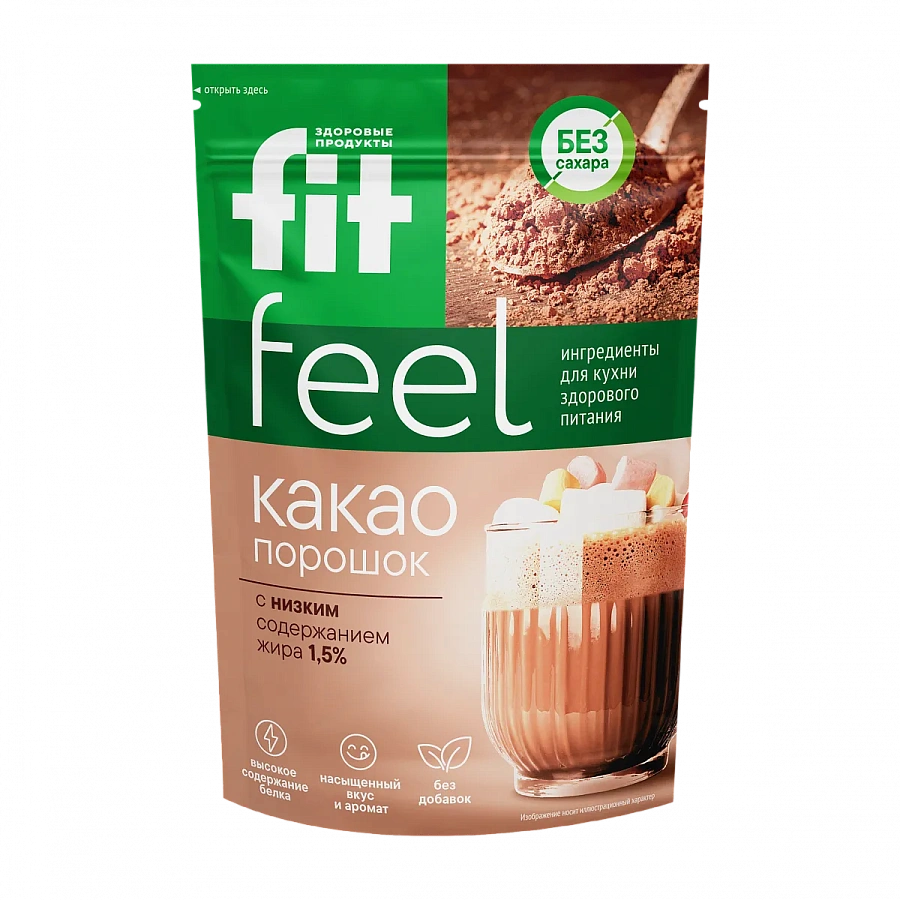 Fit Parad Fit Feel Какао обезжиренный 150g