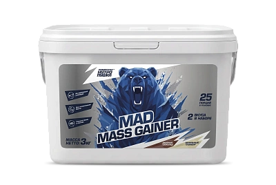 Siberian Nutrogunz Gainer MadMass  Набор 1500g+1500g