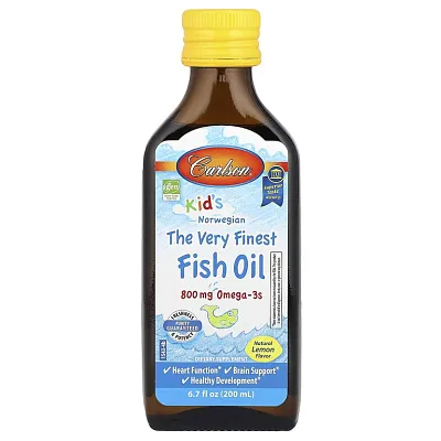 Carlson Kid's Fish Oil 800mg 200ml