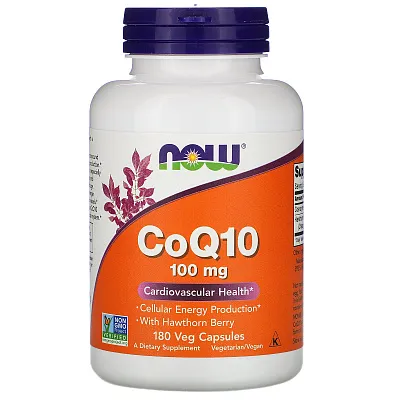 NOW CoQ10 100mg 180caps