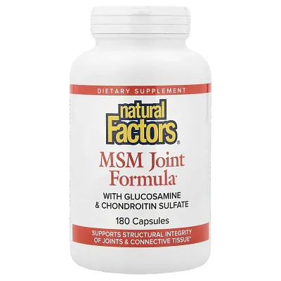 Natural Factors Formule MSM Articulations 180caps