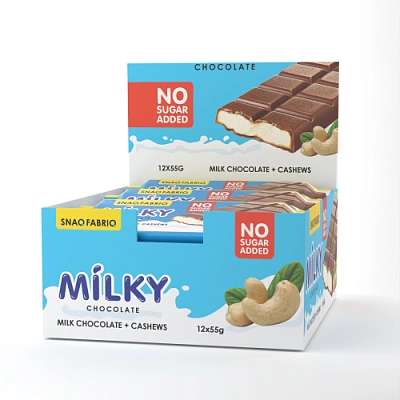 Snaq Fabriq Молочная шоколадка с начинкой 55гр