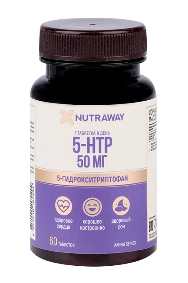 Nutraway Antistress 5-htp 3000mcg 60 tabs