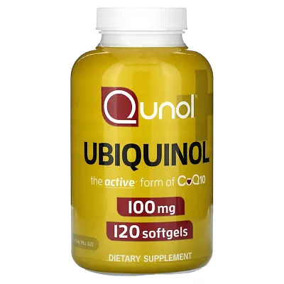 Qunol Ubiqunol 100mg 120softgels