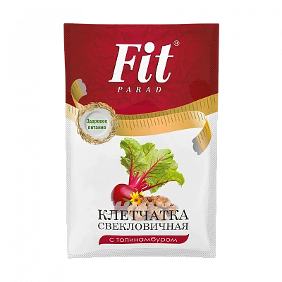 Fit Parad Клетчатка свекловичная с топинамбуром 25гр